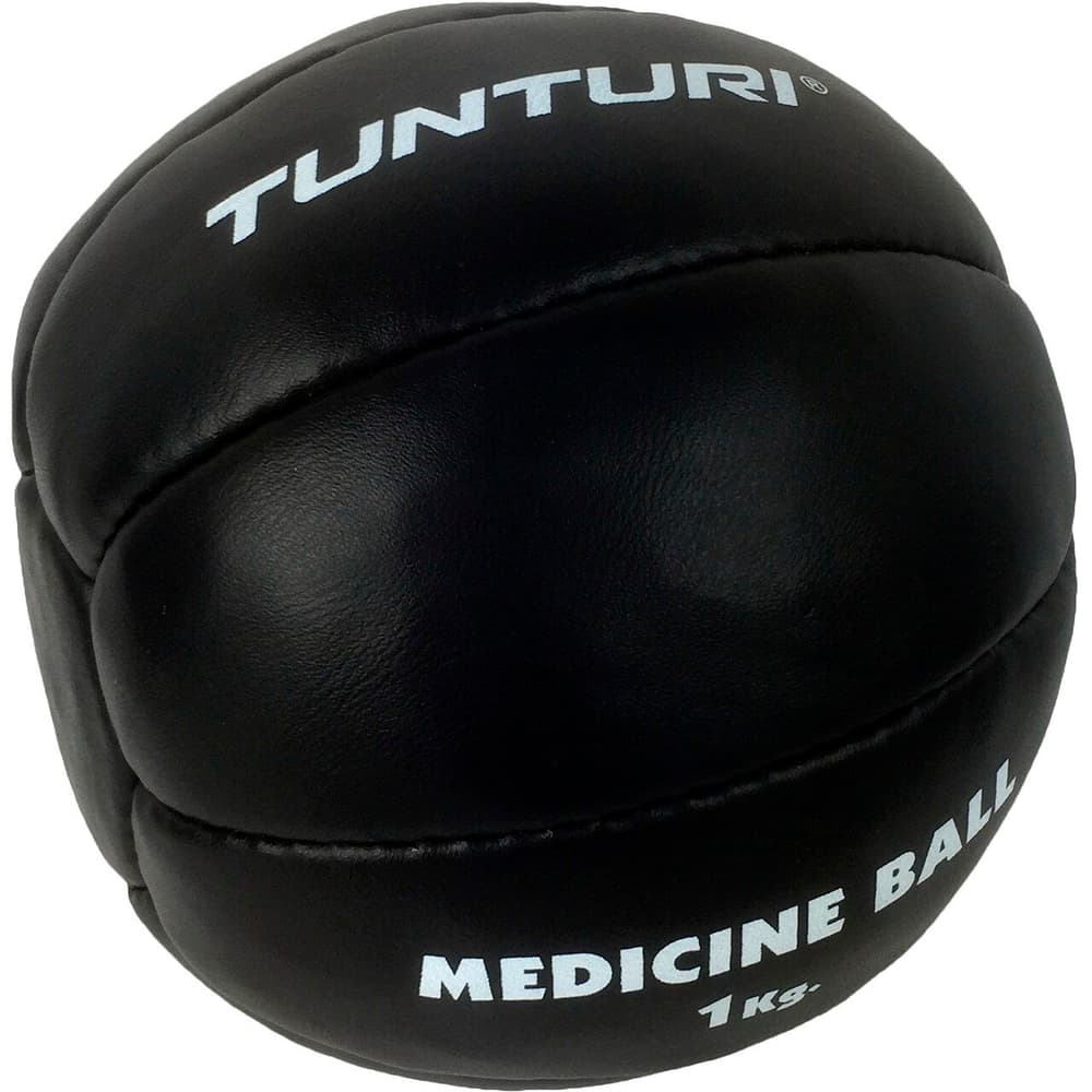 Médecine ball Balle de fitness Tunturi 467324901020 Couleur noir Poids 1 Photo no. 1