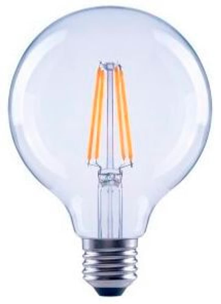 LED-Filament, E27, 806lm ersetzt 60W Globelampe, G95, klar, Warmweiß Leuchtmittel Xavax 785300174694 Bild Nr. 1