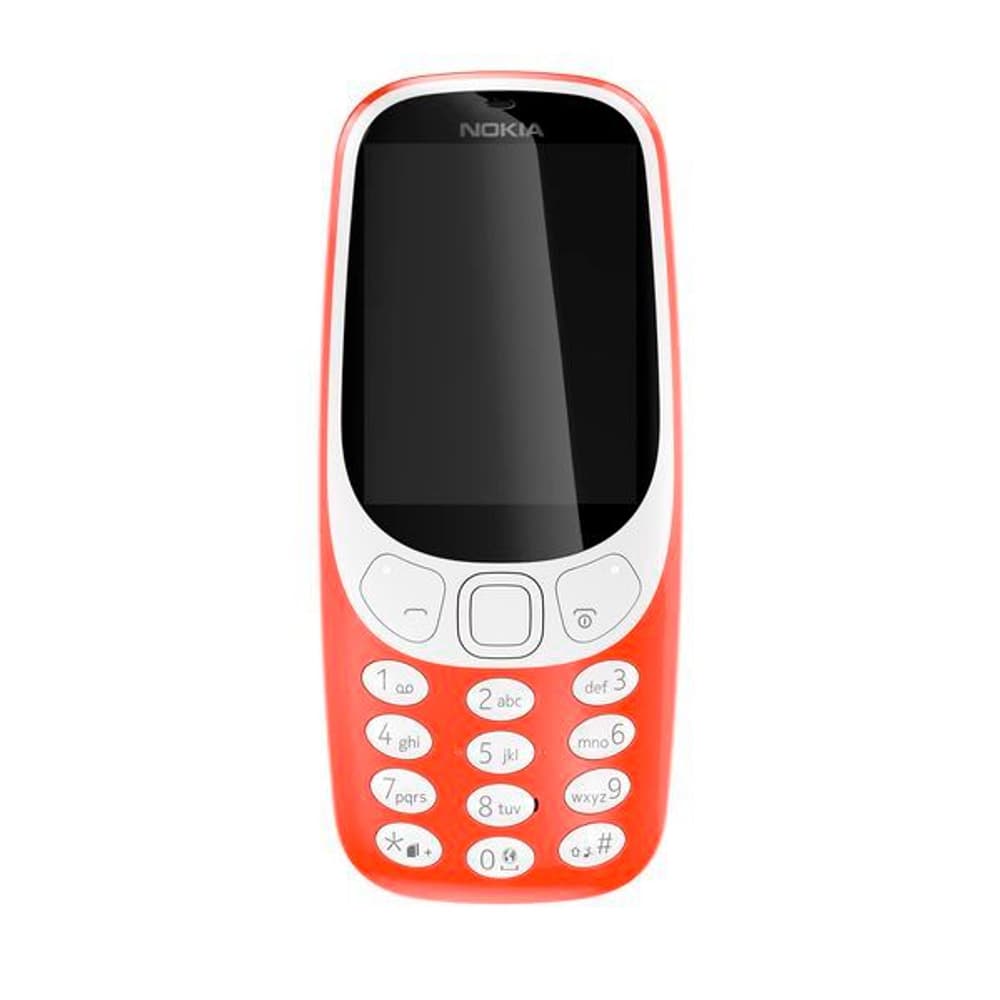 3310 Cellulare rosso Cellulare Nokia 79461950000017 No. figura 1
