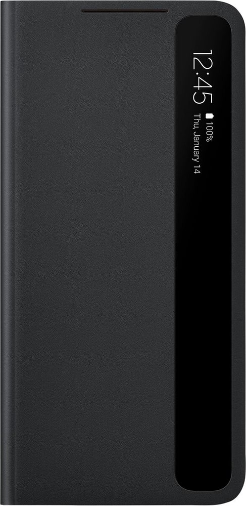 Smart Clear View Cover Black Smartphone Hülle Samsung 785300157262 Bild Nr. 1