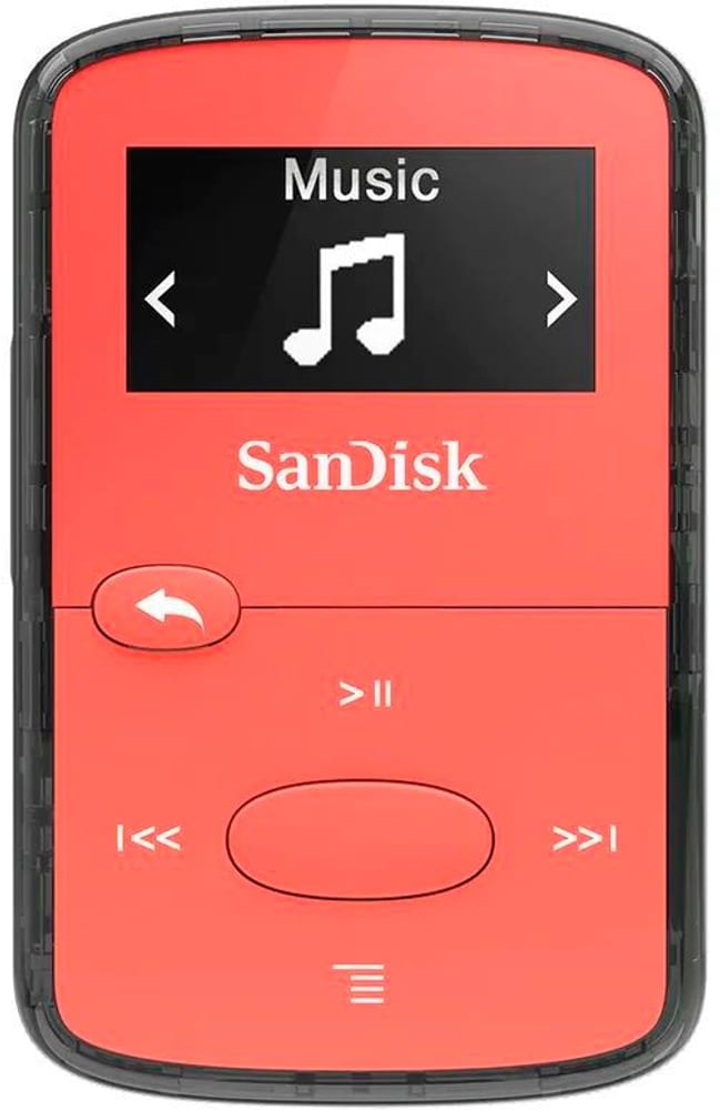 MP3 Player Clip Jam 8 GB Rot MP3 Player SanDisk 785300180885 Bild Nr. 1
