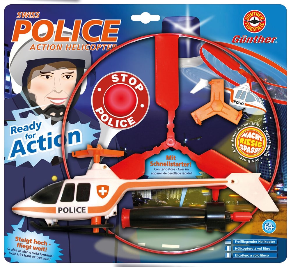 Swiss Police Heli Outdoor-Spielzeug 743371700000 Bild Nr. 1