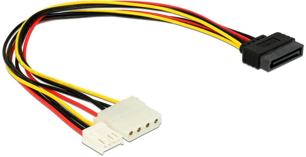 SATA - Molex/Floppy 30 cm Câble d'alimentation interne DeLock 785302405387 Photo no. 1