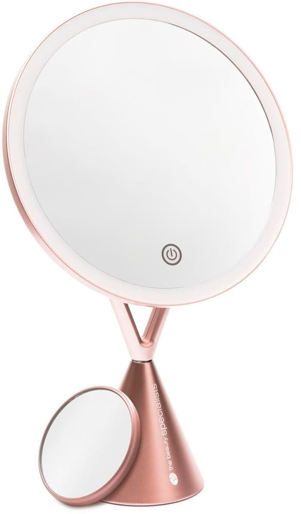 Illuminated Makeup Mirror Rosegold Specchio cosmetico Rio 785300178186 N. figura 1