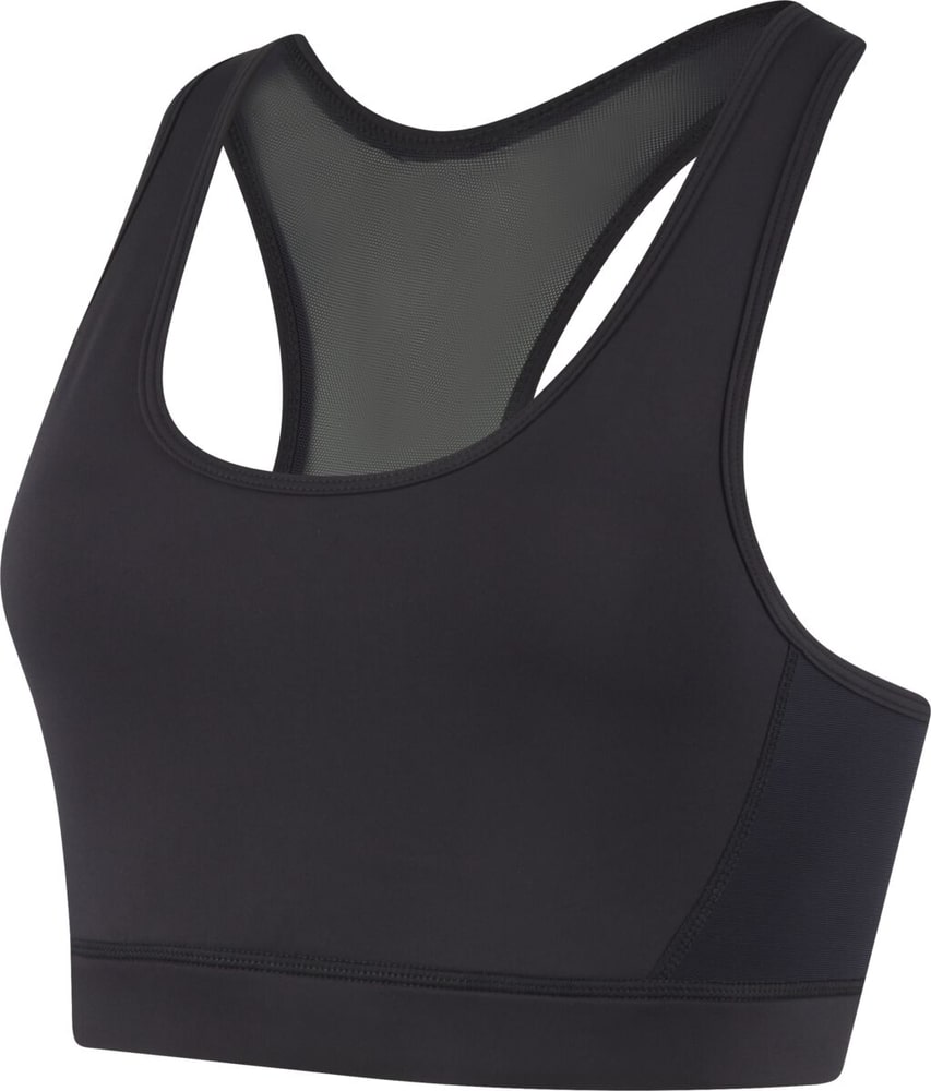 W Medium Power Mesh Bra Reggiseno sportivo Perform 462062200320 Taglie S Colore nero N. figura 1