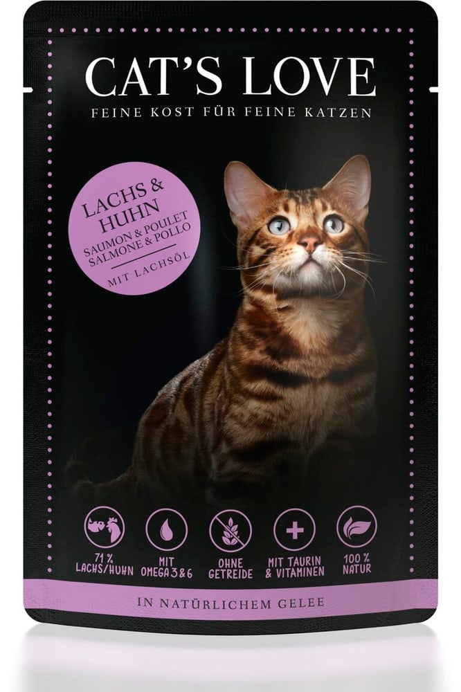 Cats Love saumon & poulet Aliments humides 658761900000 Photo no. 1