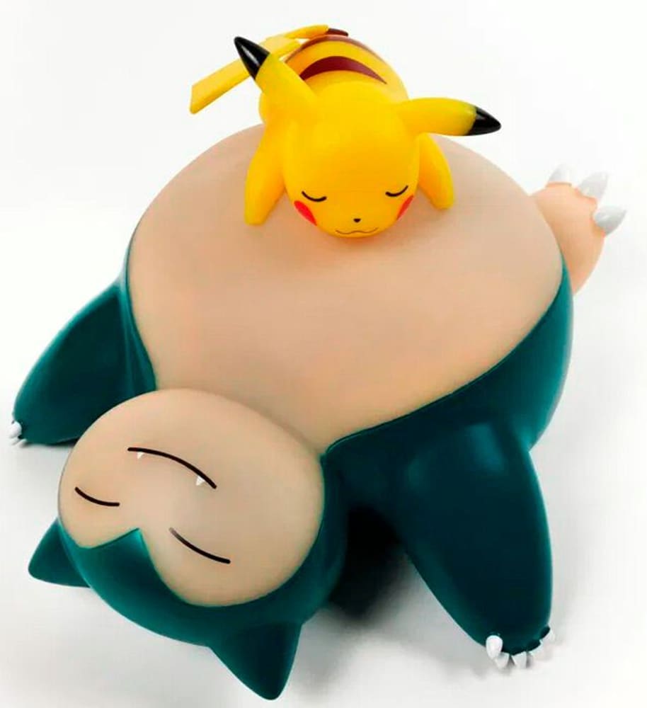 Pokémon - Lampada a LED Snorlax + Pikachu 25 cm Luce notturna Teknofun 785302423674 N. figura 1