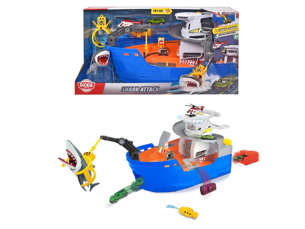 Shark Ship Playset Wasser-Spielzeug Dickie Toys 743368400000 Bild Nr. 1