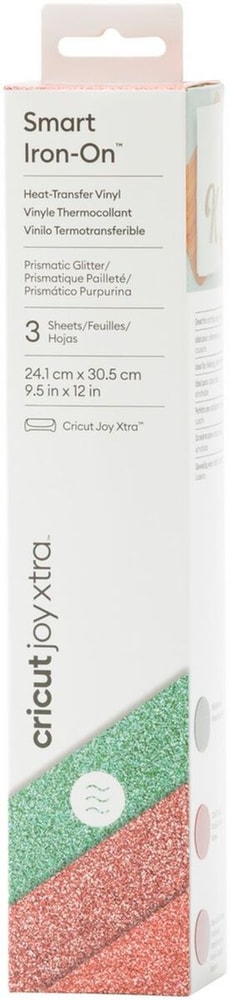 Joy Xtra Aufbügelfolie Joy Xtra Smart 3-teilig, Seasparkle Schneideplotter Materialien Cricut 669615200000 Bild Nr. 1