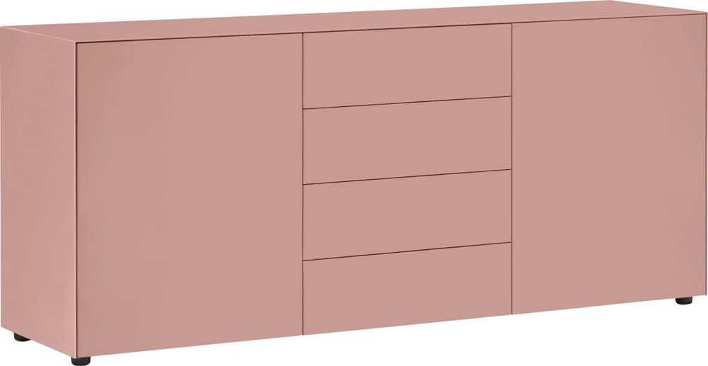 LUX Sideboard 400840800038 Dimensioni L: 180.0 cm x P: 46.0 cm x A: 74.5 cm Colore Rosa N. figura 1