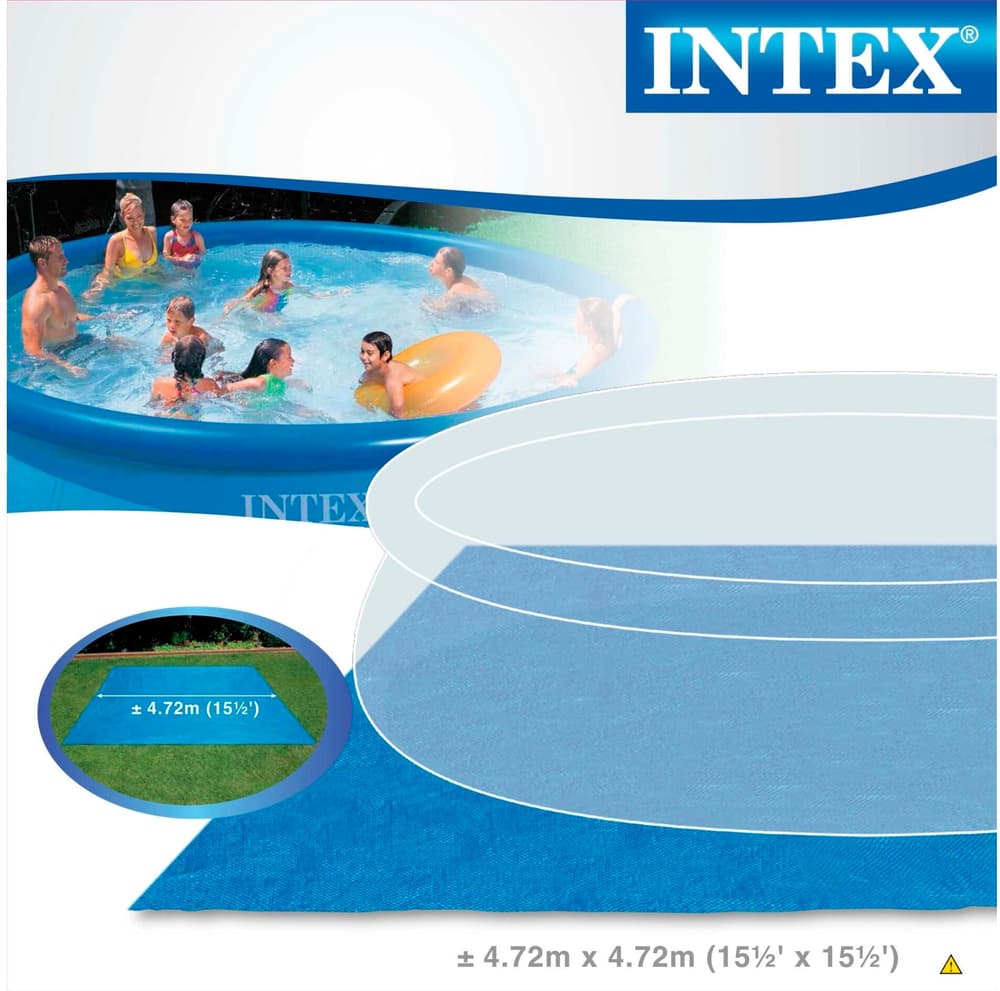 Pool Bodenplane Poolunterlage Intex 785300186352 Bild Nr. 1