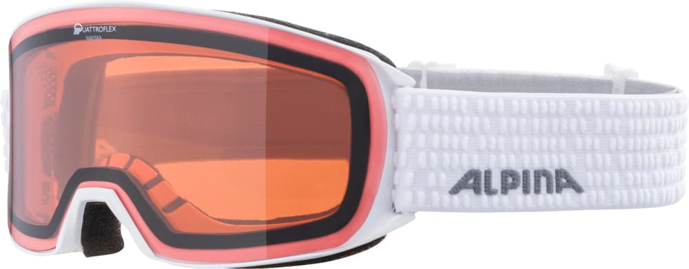 NAKISKA QH Masque de ski Alpina 494998300110 Taille One Size Couleur blanc Photo no. 1