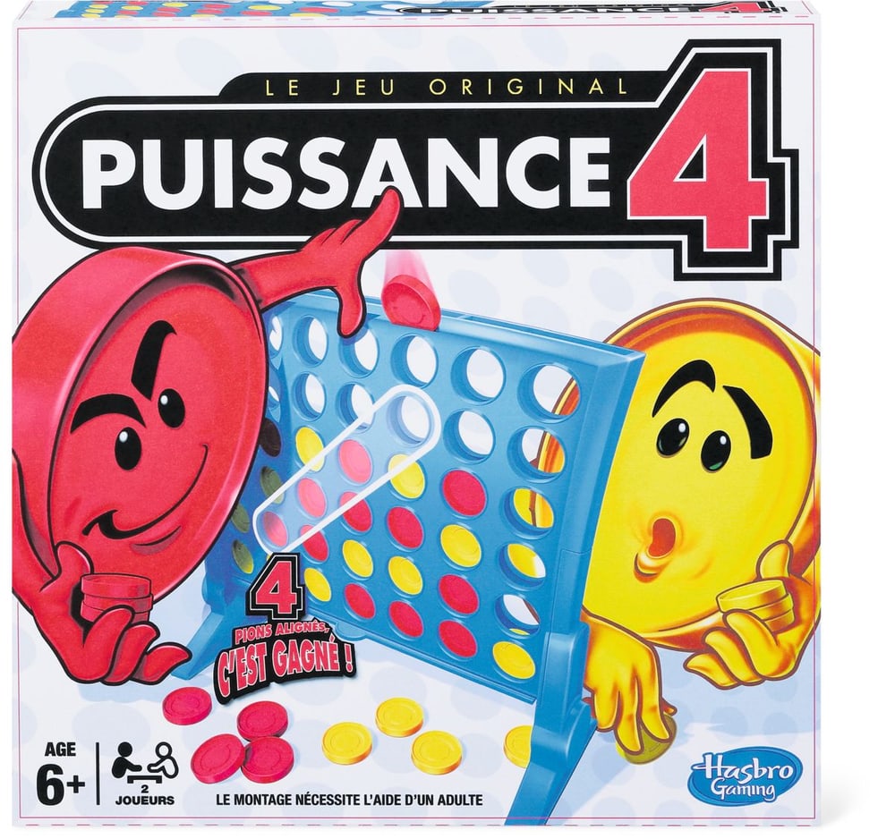 Puissance 4 (F) Jeux de société Hasbro Gaming 746965190100 Langue Français Photo no. 1