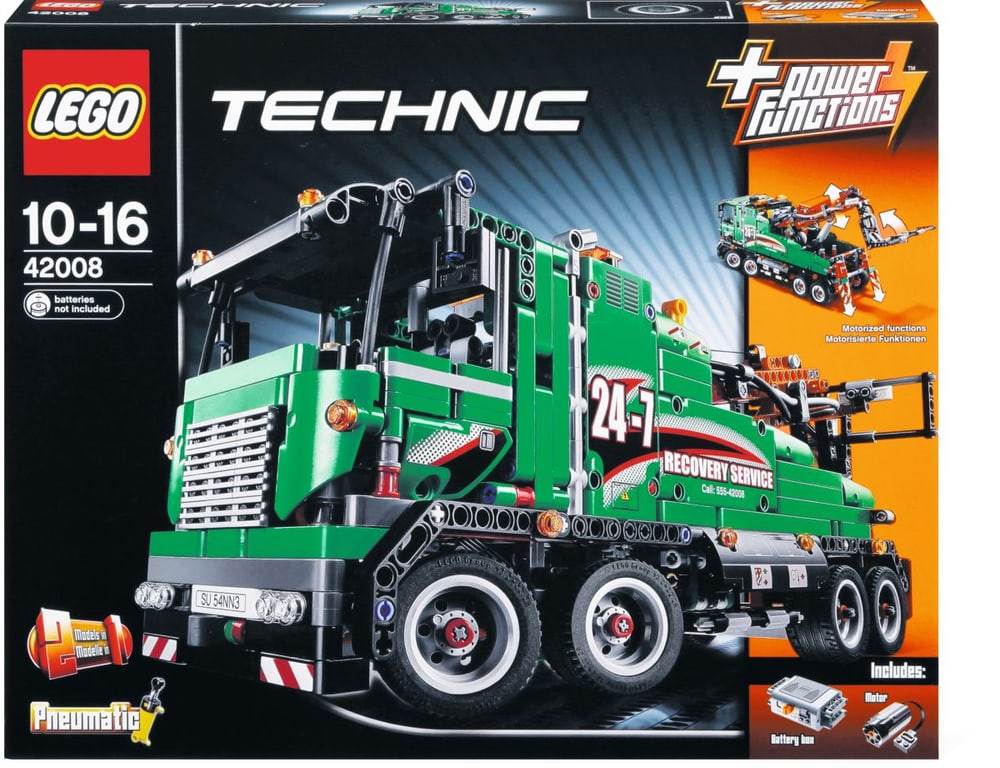 Lego TechniC 42008 Camion da lavoro LEGO® 74783190000013 No. figura 1