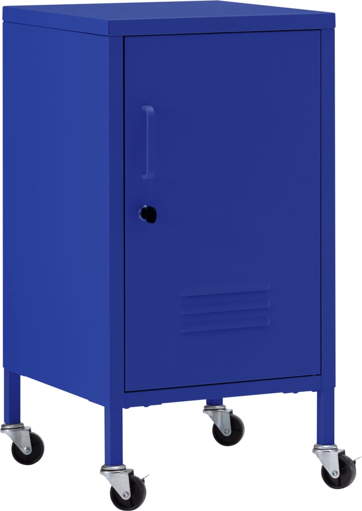 MIKO Rollcontainer 401940035040 Grösse B: 35.0 cm x T: 40.0 cm x H: 68.0 cm Farbe Blau Bild Nr. 1