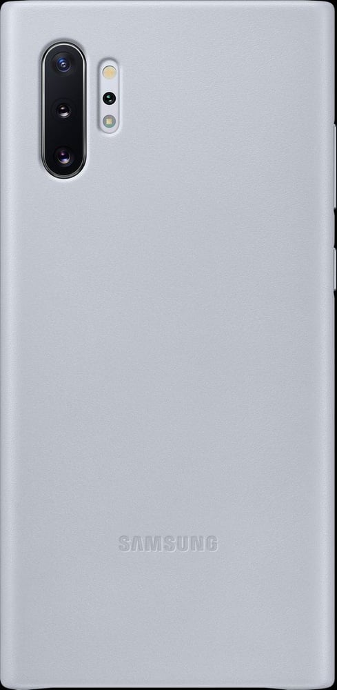 Leather Cover gray Smartphone Hülle Samsung 785300146387 Bild Nr. 1