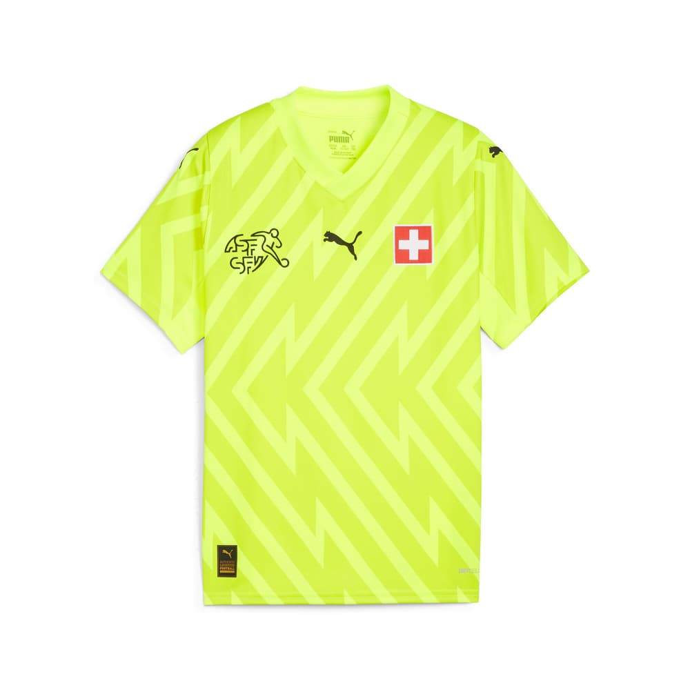 Schweiz Goalkeeper Trikot Puma 479192412855 Grösse 128 Farbe neongelb Bild-Nr. 1