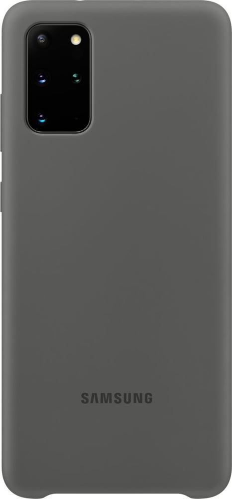 Silicone Cover gray Smartphone Hülle Samsung 785300151207 Bild Nr. 1