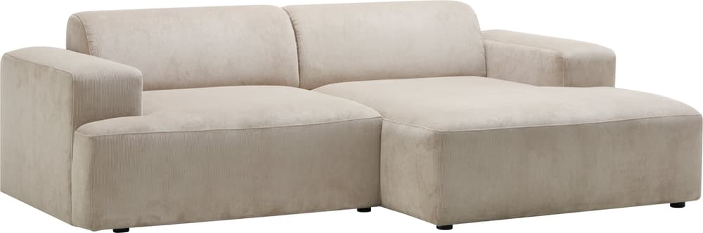 RACHIDA Ecksofa 405884650013 Grösse B: 240.0 cm x T: 144.0 cm x H: 75.0 cm Farbe Sand Bild Nr. 1