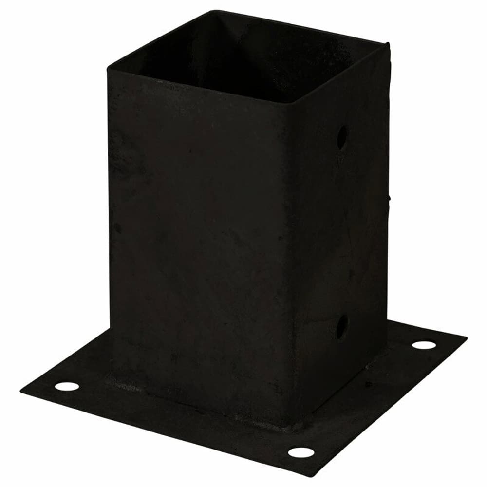 Cubic Pfostenfuss  F. Pfosten 9x9 15x15x15cm FVZ/Pulverlackiert Pfostenfuß PLUS 669700108307 Bild Nr. 1