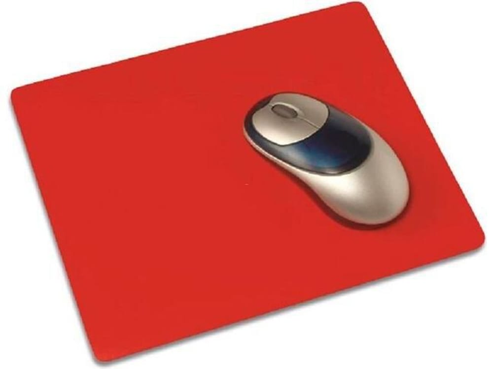 21 x 26 cm, Rosso Tappetino per mouse LÄUFER 785302423255 N. figura 1
