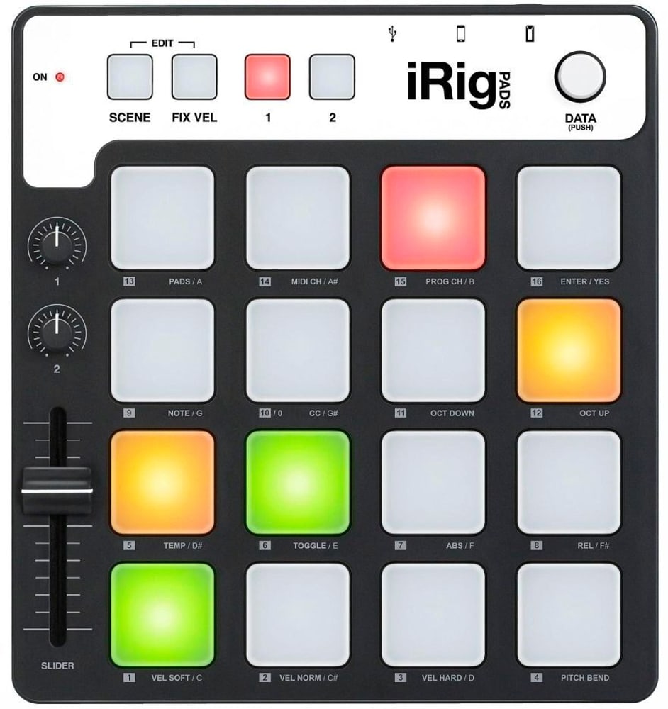 iRig Pads MIDI Controller IK Multimedia 785300153230 Bild Nr. 1