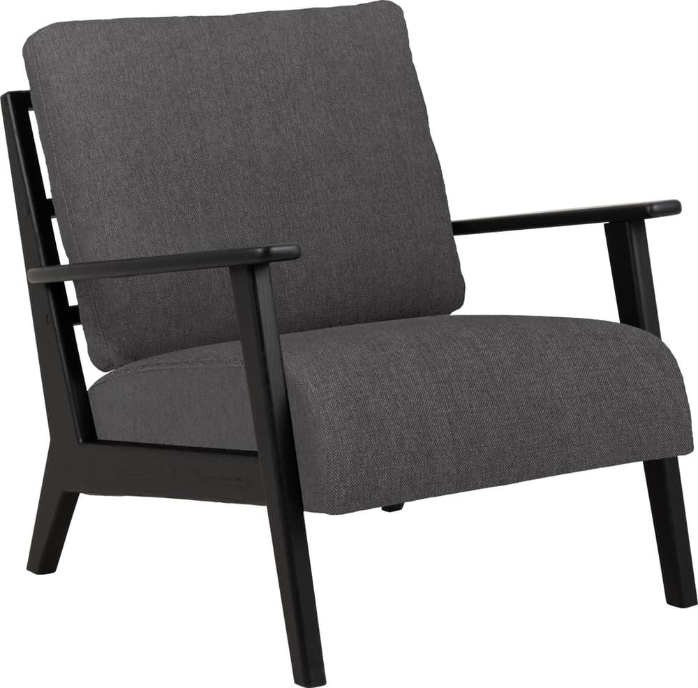 FAUSTO Sessel FAUSTO Sessel 403901307084 Grösse B: 83.0 cm x T: 75.0 cm x H: 80.0 cm Farbe Anthrazit Bild Nr. 1