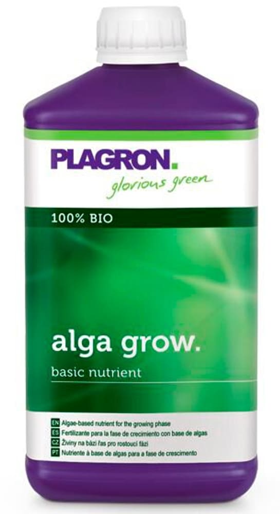 Alga Grow 1 litro Fertilizzante liquido Plagron 669700104242 N. figura 1