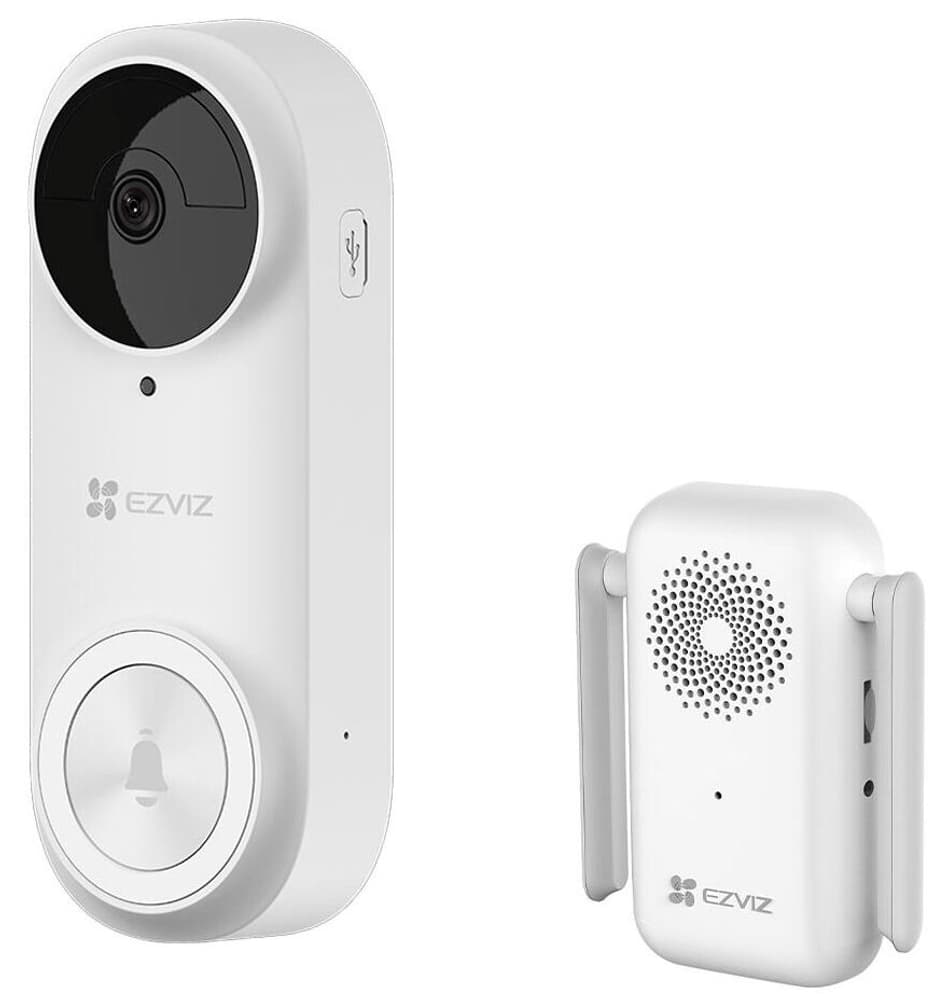DB2 Pro Sonnette de porte vidéo à accu Caméra de vidéosurveillance EZVIZ 785300163666 Photo no. 1