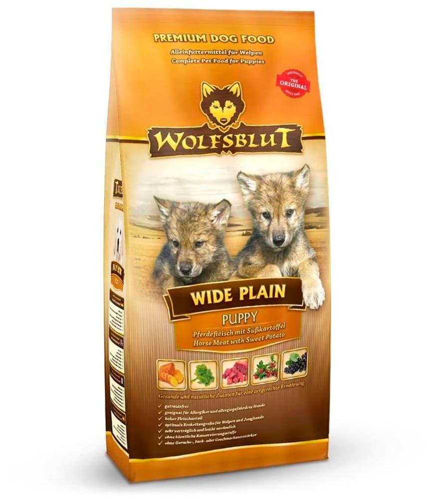 Dog Wide Plain Puppy Aliments secs Wolfsblut 785300193857 Photo no. 1