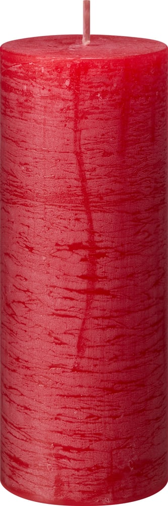 BAL Bougie cylindrique 440582900930 Couleur Rouge Dimensions H: 18.0 cm Photo no. 1