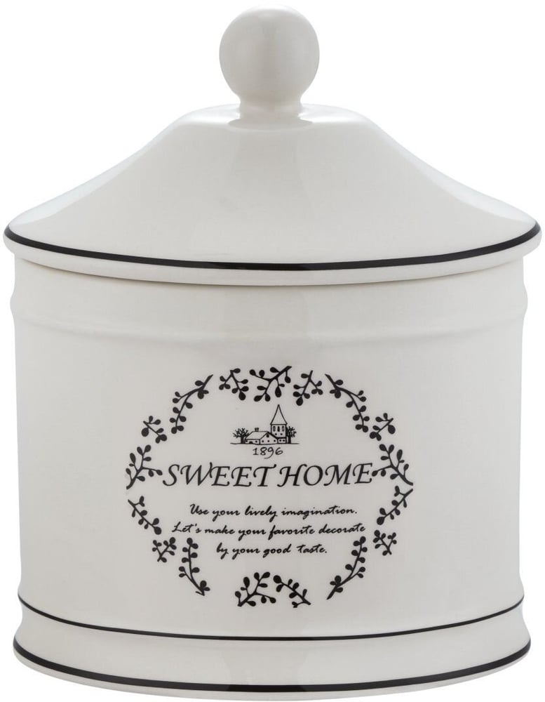 Boîte cosmétique Sweet Home blanc Pot cosmétique diaqua 676878300000 Photo no. 1