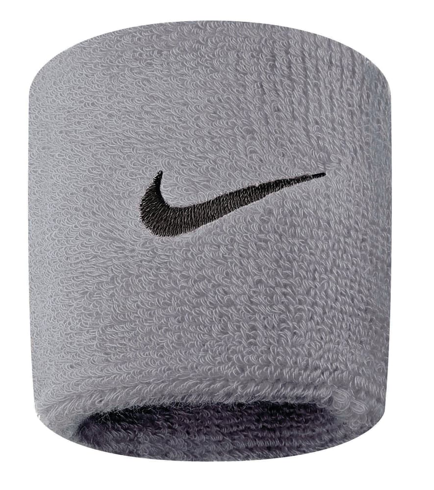 Swoosh Wristbands Fascia per il sudore Nike 473202299980 Taglie one size Colore grigio N. figura 1