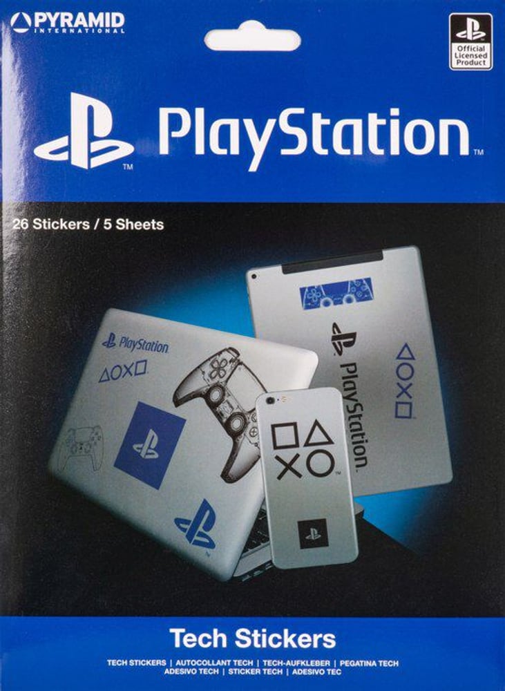PlayStation Tech Sticker Merch Pyramid Internationa 785302408158 N. figura 1
