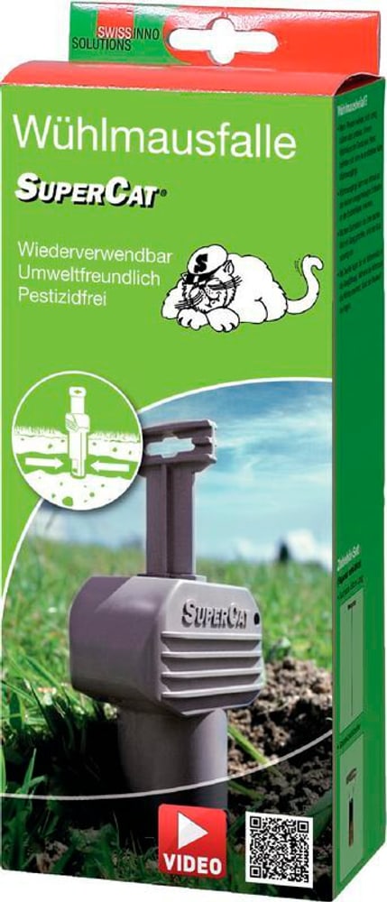 Wühlmausfalle SuperCat Tierfalle SWISSINNO 669700120431 Bild Nr. 1