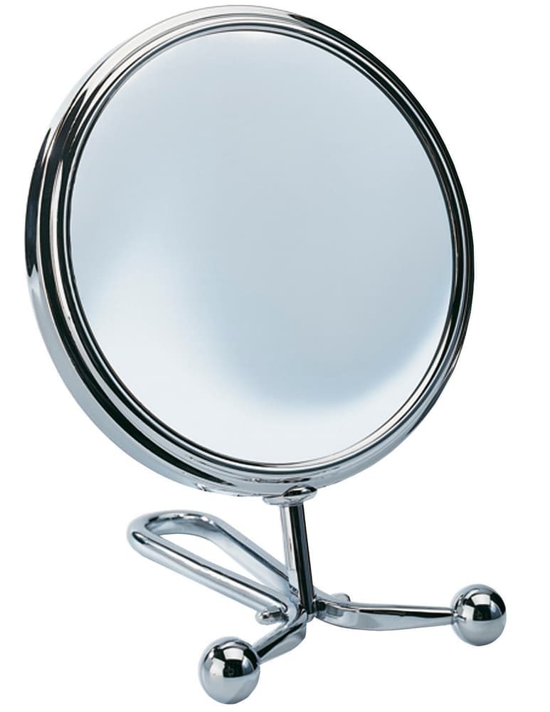 Miroir cosmétique universal chromé Ø 12.5 cm Miroir cosmétique WENKO 674078000000 Photo no. 1