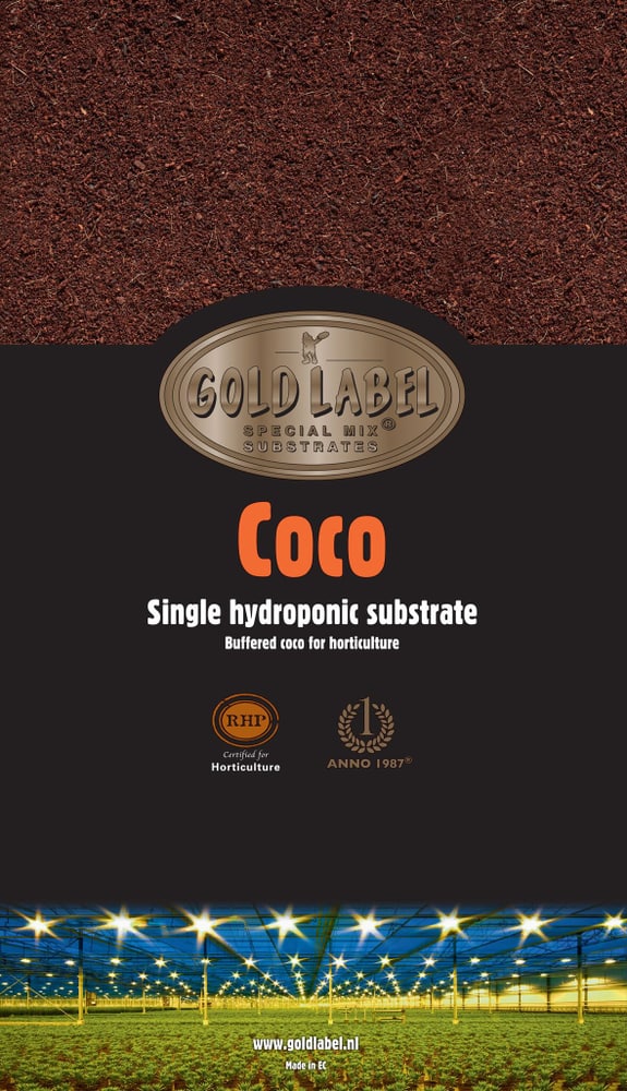 Substrato COCO a miscela speciale 50 litri Fertilizzante liquido Gold Label 669700105085 N. figura 1