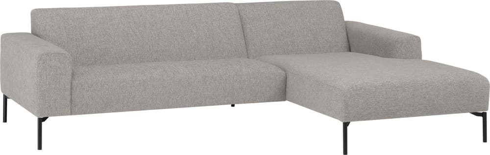 DERVIS Ecksofa 405903850081 Grösse B: 264.0 cm x T: 168.0 cm x H: 77.0 cm Farbe Hellgrau Bild Nr. 1
