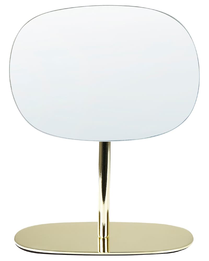 Specchio da tavolo oro 20 x 14 cm CHARENTE Specchio per make-up Beliani 669700119218 N. figura 1