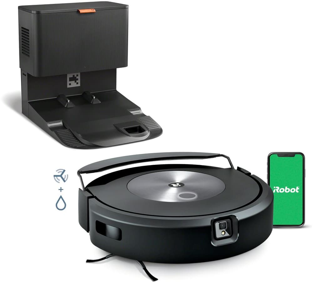 Roomba Combo j7558+ Robot aspirapolvere iRobot 71010360000022 No. figura 1