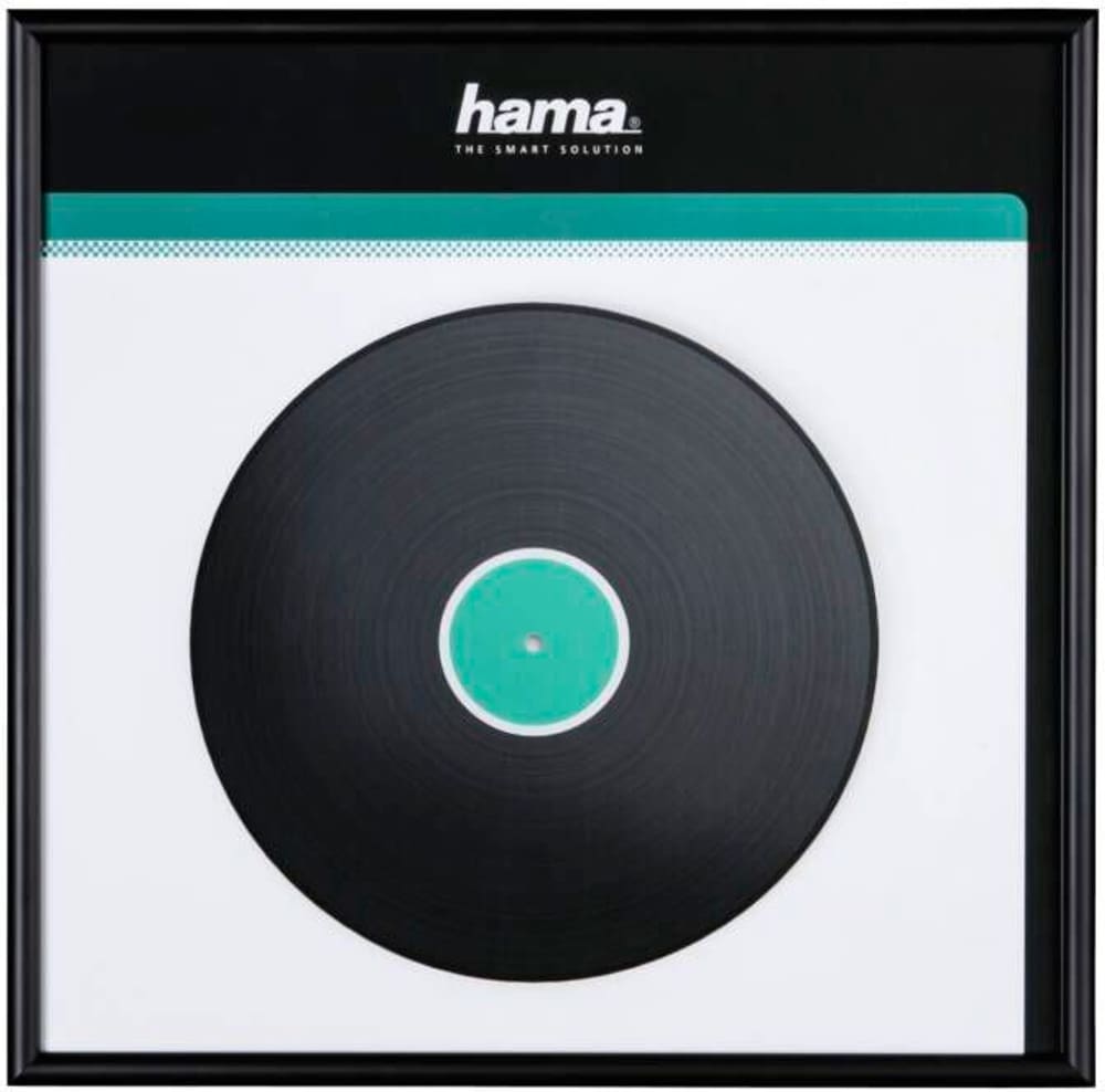 Cornice per copertina LP, alluminio, nero, 31,5 x 31,5 cm Pellicola in vinile Hama 785300180892 N. figura 1