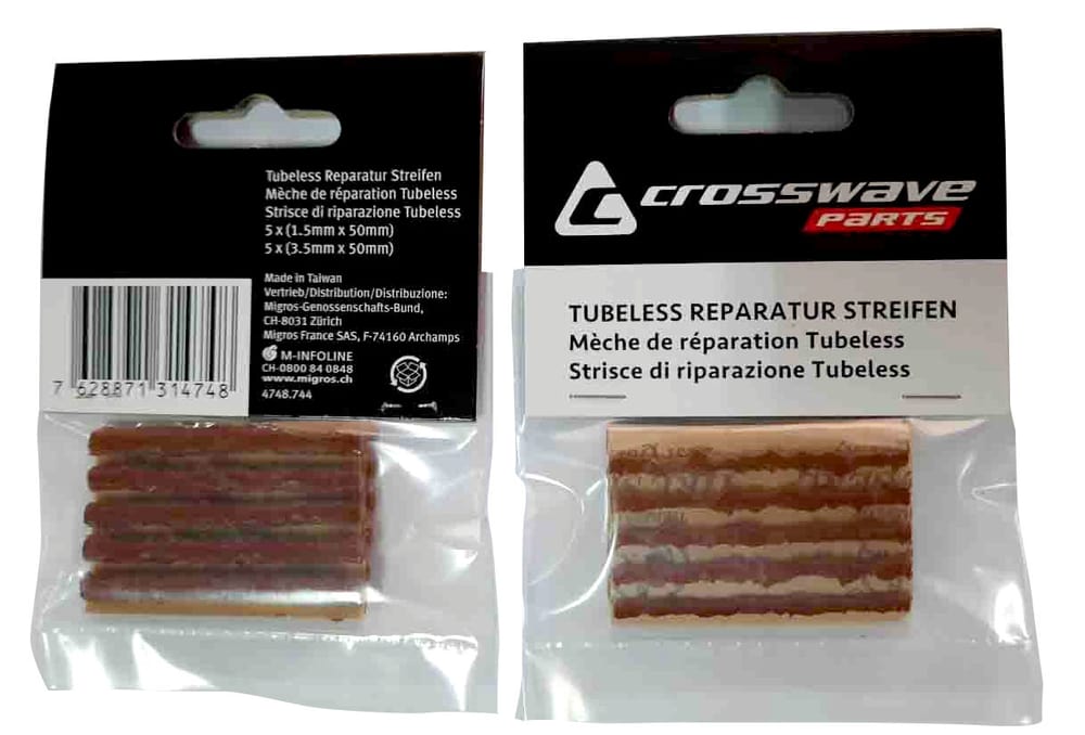 Strisce di riparazione tubeless Kit riparazione pneumatici Crosswave 474874400000 N. figura 1