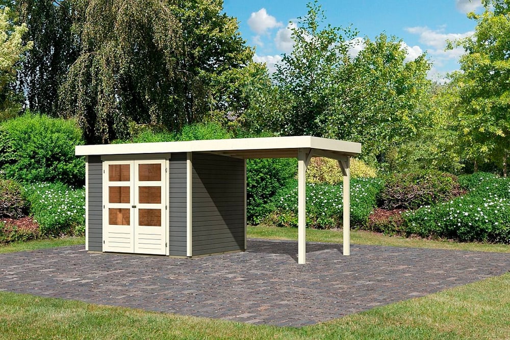 Maison de jardin Askola 3 set, 19 mm Cabane de jardin Karibu 647450500000 Photo no. 1