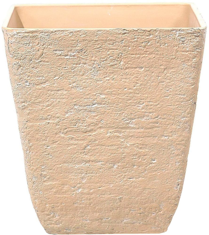 Cache-pot beige 49 x 49 x 53 cm DELOS Pot à fleurs Beliani 673901500000 Photo no. 1