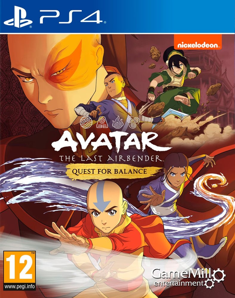 PS4 - Avatar: The Last Airbender - Quest for Balance Jeu vidéo (boîte) 785302401843 Photo no. 1