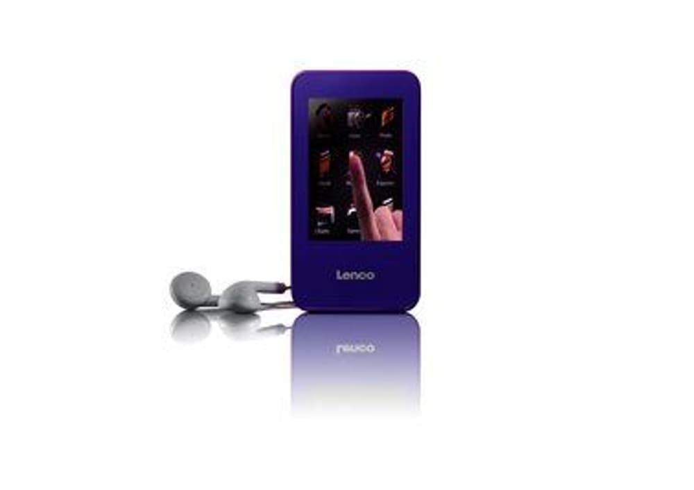 Lenco Xemio-858 MP4 Player 4GB Violett Lenco 95110004117314 Bild Nr. 1