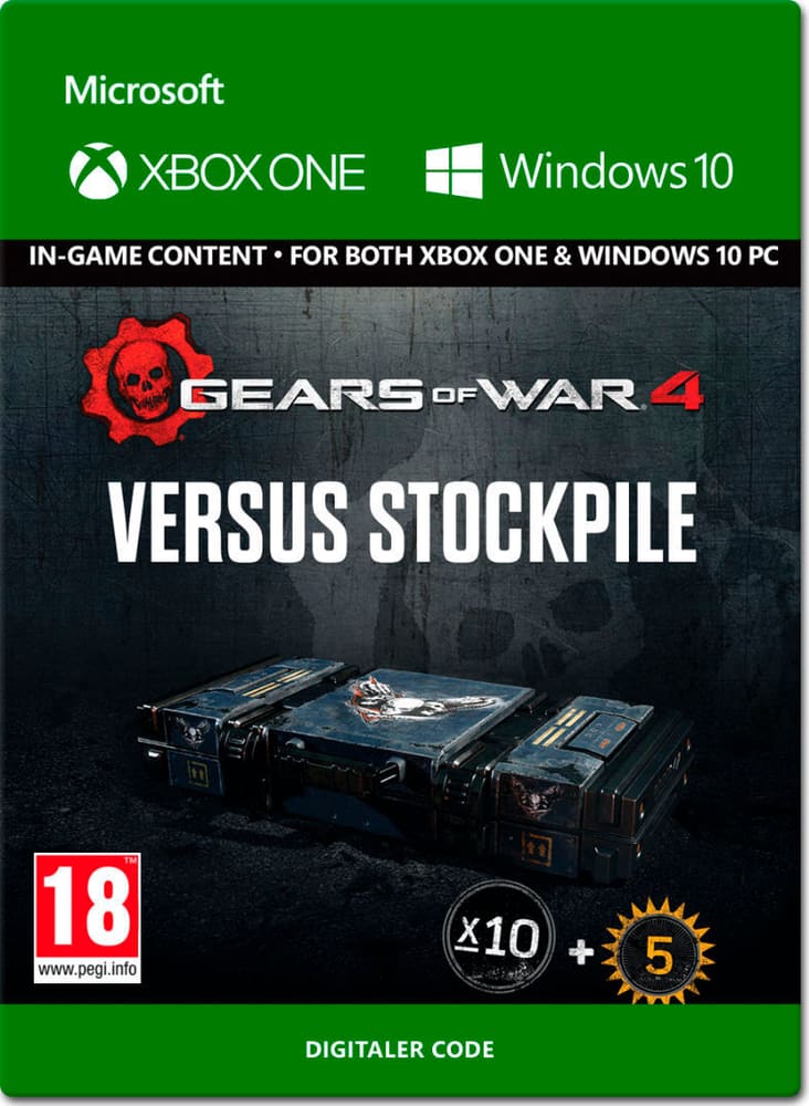 Xbox One - Gears of War 4: Versus Stockpile Jeu vidéo (téléchargement) 785300137320 Photo no. 1