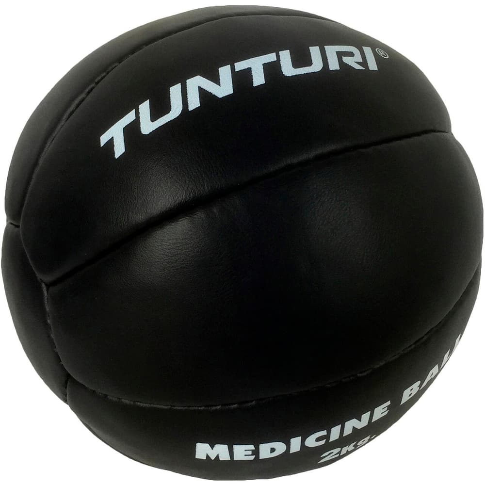 Médecine ball Balle de fitness Tunturi 467324902020 Couleur noir Poids 2 Photo no. 1