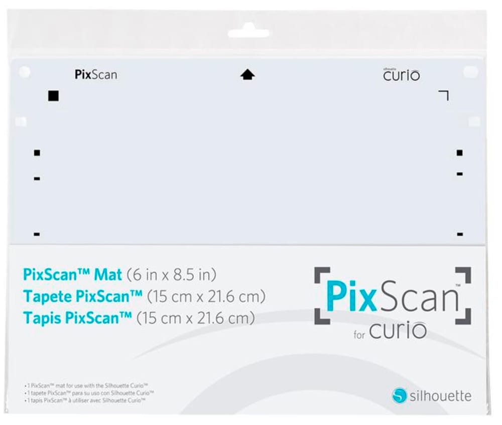 Tampone da taglio PixScan Curio 6" Tappetino da taglio Silhouette 785300165706 N. figura 1