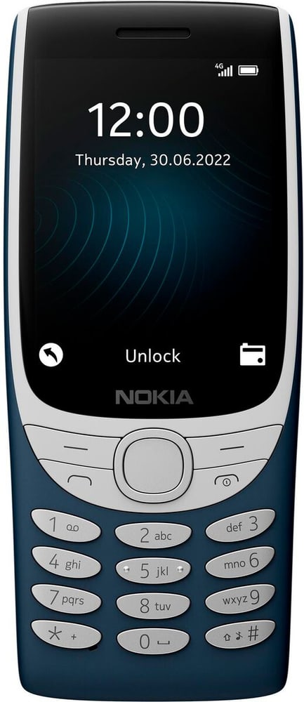 8210 4G Bleu Téléphone mobile Nokia 785302437220 Photo no. 1